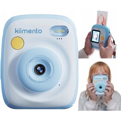 Inny producent Aparat Natychmiastowy + Cyfrowy 48mp 1080p Drukarka Dla Dzieci + Karta 32gb / P2 Sky Blue / Niebieski Inny producent Aparat Natychmiastowy + Cyfrowy 48mp 1080p Drukarka Dla Dzieci + Karta 32gb / P2 Sky Blue / Niebieski