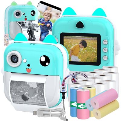 Inny producent APARAT Natychmiastowy Mini DRUKARKA TERMICZNA Drukuś do ETYKIET ZDJĘĆ NAKLEJEK + 19 Rolek ODTWARZACZ MP3, GRY, APLIKACJA, dla Dzieci i Dorosłych Inny producent APARAT Natychmiastowy Mini DRUKARKA TERMICZNA Drukuś do ETYKIET ZDJĘĆ NAKLEJEK + 19 Rolek ODTWARZACZ MP3, GRY, APLIKACJA, dla Dzieci i Dorosłych