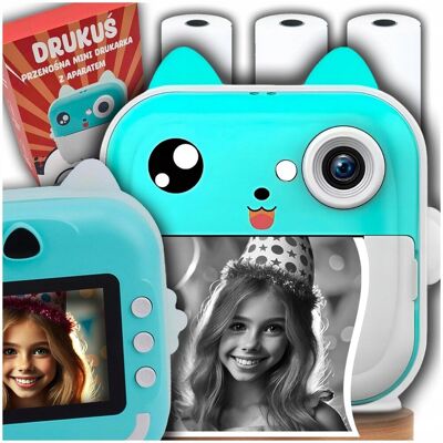 Inny producent 3.0 aparat natychmiastowy MINI drukarka termiczna +13 ROLEK Inny producent 3.0 aparat natychmiastowy MINI drukarka termiczna +13 ROLEK