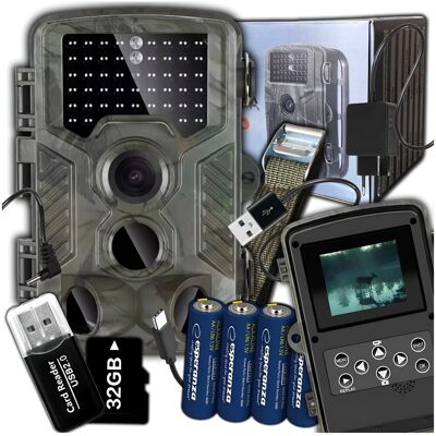 ZeeTech Fotopułapka Kamera Myśliwska Leśna Ir Pl Menu Wodoodporny Ip65 Karta 32gb + Baterie ZeeTech Fotopułapka Kamera Myśliwska Leśna Ir Pl Menu Wodoodporny Ip65 Karta 32gb + Baterie