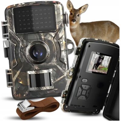 ZeeTech Fotopułapka Kamera Myśliwska Leśna Wodoodporna Ip66 Ir 940nm Tryb Nocny 16m ZeeTech Fotopułapka Kamera Myśliwska Leśna Wodoodporna Ip66 Ir 940nm Tryb Nocny 16m