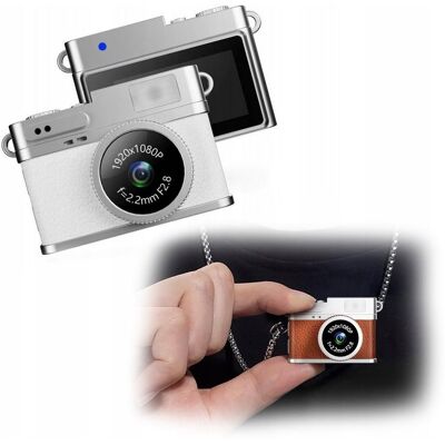Mini Aparat Cyfrowy Xrec X4 2mp 1080p Lcd 0,96 Wisiorek Breloczek Zawieszka/ X4 Biały Mini Aparat Cyfrowy Xrec X4 2mp 1080p Lcd 0,96 Wisiorek Breloczek Zawieszka/ X4 Biały