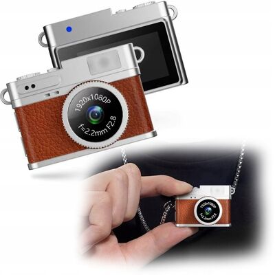 Mini Aparat Cyfrowy Xrec X4 2mp 1080p Lcd 0,96 Wisiorek Breloczek Zawieszka / X4 Brązowy Mini Aparat Cyfrowy Xrec X4 2mp 1080p Lcd 0,96 Wisiorek Breloczek Zawieszka / X4 Brązowy