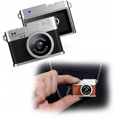 Mini Aparat Cyfrowy Xrec X4 2mp 1080p Lcd 0,96 Wisiorek Breloczek Zawieszka/ X4 Czarny Mini Aparat Cyfrowy Xrec X4 2mp 1080p Lcd 0,96 Wisiorek Breloczek Zawieszka/ X4 Czarny