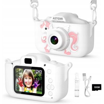 Inny producent Astgmi C3 Aparat Dla Dzieci Karta 32gb 12mp Gry Ramki Filtry Pony Biały Inny producent Astgmi C3 Aparat Dla Dzieci Karta 32gb 12mp Gry Ramki Filtry Pony Biały