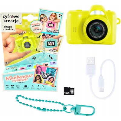 Inny producent Mini Aparat Cyfrowy Pro Żółty Epee Cyfrowe Kreacje Brelok Inny producent Mini Aparat Cyfrowy Pro Żółty Epee Cyfrowe Kreacje Brelok