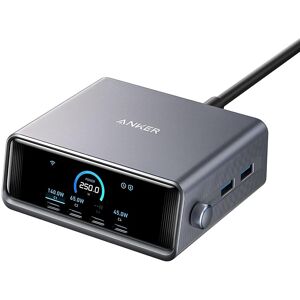 Ładowarka Anker Prime 250W GaN - Szybkie ładowanie Ładowarka Anker Prime 250W GaN - Szybkie ładowanie