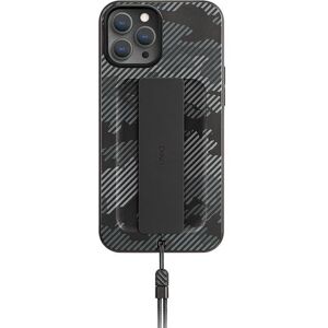 UNIQ etui Heldro iPhone 12 Pro Max 6,7' czarny moro/charcoal camo Antimicrobial