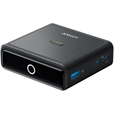 Uniwersalna Czarna Podstawa Szybkiego Ładowania USB Anker Prime Uniwersalna Czarna Podstawa Szybkiego Ładowania USB Anker Prime