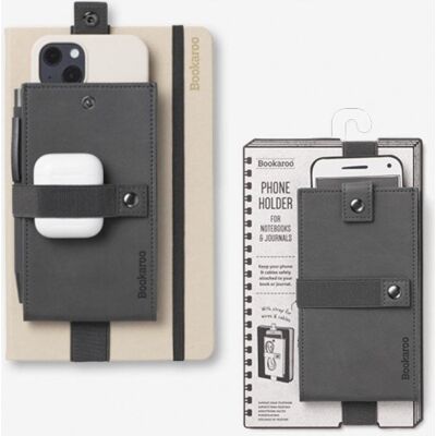 Etui na Telefon Charcoal od Bookaroo - Praktyczne i Stylowe na Pracę i Szkołę Etui na Telefon Charcoal od Bookaroo - Praktyczne i Stylowe na Pracę i Szkołę