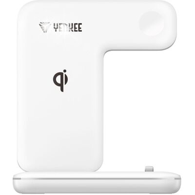 Inny producent Ładowarka indukcyjna stacja dokująca 3w1 Yenkee 15W iPhone Airpods QC 3.0 / YAC 5300 Inny producent Ładowarka indukcyjna stacja dokująca 3w1 Yenkee 15W iPhone Airpods QC 3.0 / YAC 5300