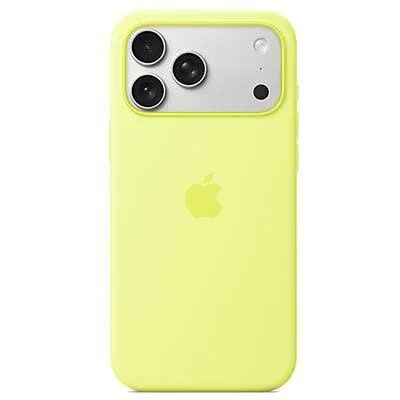 Silikonowe etui z MagSafe APPLE do iPhone 17 Pro Max Neonowy żółty MGFM4ZM/A Silikonowe etui z MagSafe APPLE do iPhone 17 Pro Max Neonowy żółty MGFM4ZM/A