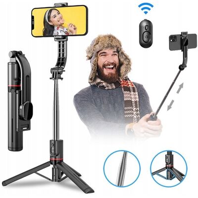 Uchwyt selfie stick Tech-protect czarny + Opakowanie Produktu Tech-Protect Uchwyt selfie stick Tech-protect czarny + Opakowanie Produktu Tech-Protect