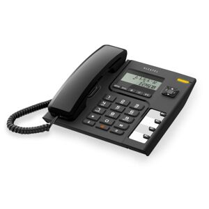 Alcatel telefon stacjonarny, T56, czarny