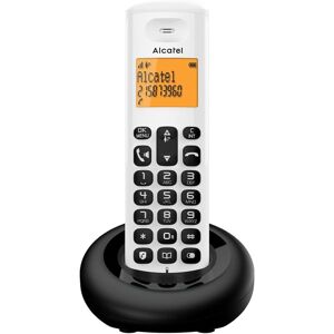 Telefon bezprzewodowy DECT Alcatel E260 Duży podświetlany wyświetlacz biały Telefon bezprzewodowy DECT Alcatel E260 Duży podświetlany wyświetlacz biały