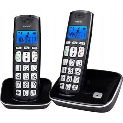 Telefon Bezprzewodowy Fysic Fx-6020 Duze Przyciski Telefon Bezprzewodowy Fysic Fx-6020 Duze Przyciski