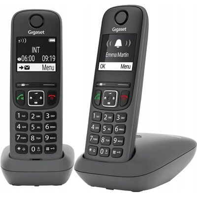 Gigaset L36852-H2814-N153 - Telefon z dużym wyświetlaczem i blokadą połączeń Gigaset L36852-H2814-N153 - Telefon z dużym wyświetlaczem i blokadą połączeń