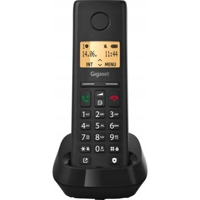 Siemens Telefon bezprzewodowy GIGASET Pure 200 Czarny Siemens Telefon bezprzewodowy GIGASET Pure 200 Czarny