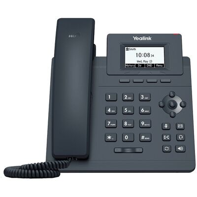 Telefon stacjonarny YEALINK SIP-T30P VoIP 2x RJ45 100Mb/s PoE wyświetlacz Telefon stacjonarny YEALINK SIP-T30P VoIP 2x RJ45 100Mb/s PoE wyświetlacz