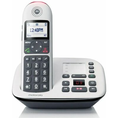 Telefon Stacjonarny Bezprzewodowy Motorola Cd5011 Biały Telefon Stacjonarny Bezprzewodowy Motorola Cd5011 Biały