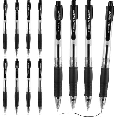 Inny producent Offcup Długopis Kulkowy, 12 Szt., Czarny, Żelowy, 0,7 Mm, Długopis O Dużej Pojemności, Ergonomiczny, Antypoślizgowy Uchwyt, Zestaw Długopisów Do Biu.. Inny producent Offcup Długopis Kulkowy, 12 Szt., Czarny, Żelowy, 0,7 Mm, Długopis O Dużej Pojemności, Ergonomiczny, Antypoślizgowy Uchwyt, Zestaw Długopisów Do Biu..