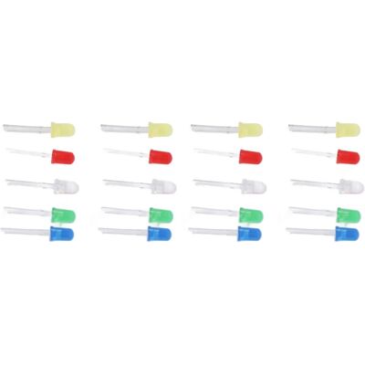 Inny producent Diody Led 5mm 1000 Sztuk Zestaw Asortymentowy Różne Kolory Wydajny Jasny Inny producent Diody Led 5mm 1000 Sztuk Zestaw Asortymentowy Różne Kolory Wydajny Jasny