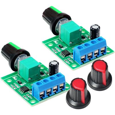 Inny producent Regulator Prędkości Silnika Pwm Dc 1.8v-12v 2a 30w Sterownik Przełącznik Inny producent Regulator Prędkości Silnika Pwm Dc 1.8v-12v 2a 30w Sterownik Przełącznik