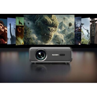 Inny producent AURZEN Projektor 4K Full HD 1080P WiFi Bluetooth Autofokus Android iPhone Inny producent AURZEN Projektor 4K Full HD 1080P WiFi Bluetooth Autofokus Android iPhone