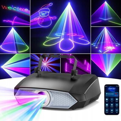 Inny producent Glowingstage projektor laserowy światło dyskotekowe DMX512 Inny producent Glowingstage projektor laserowy światło dyskotekowe DMX512
