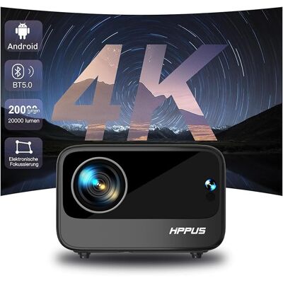 Inny producent Hippus Mini Smart Beamer 4K Kino Domowe Projektor Android 1080p Full HD Inny producent Hippus Mini Smart Beamer 4K Kino Domowe Projektor Android 1080p Full HD