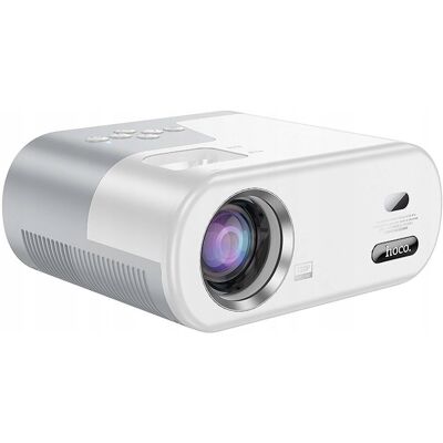 Inny producent HOCO projektor z systemem Android Wi-Fi Bluetooth 720P DT2 biały Inny producent HOCO projektor z systemem Android Wi-Fi Bluetooth 720P DT2 biały
