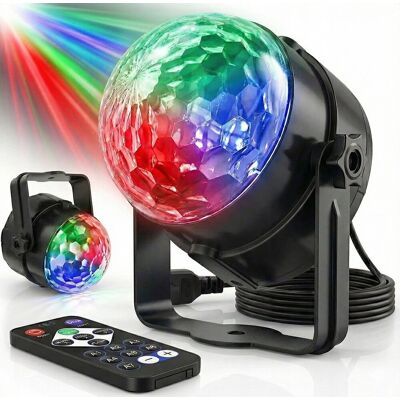 Inny producent Kula Disco RGB LED Projektor Dyskotekowy Laser Mocny z Pilotem Inny producent Kula Disco RGB LED Projektor Dyskotekowy Laser Mocny z Pilotem