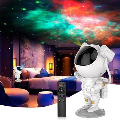 Inny producent Lampka Projektor Kosmos z Astronautą Magia Gwiazd na Ścianie, Prezent dla Dzieci Inny producent Lampka Projektor Kosmos z Astronautą Magia Gwiazd na Ścianie, Prezent dla Dzieci