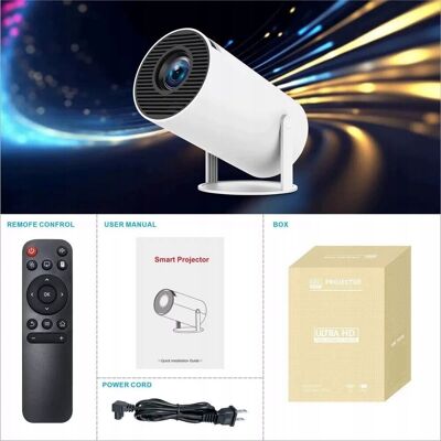 Inny producent MINI PROJEKTOR HY300 LED ANDROID WIFI FULL HD SMART TV DO FILMÓW PREZENT Inny producent MINI PROJEKTOR HY300 LED ANDROID WIFI FULL HD SMART TV DO FILMÓW PREZENT