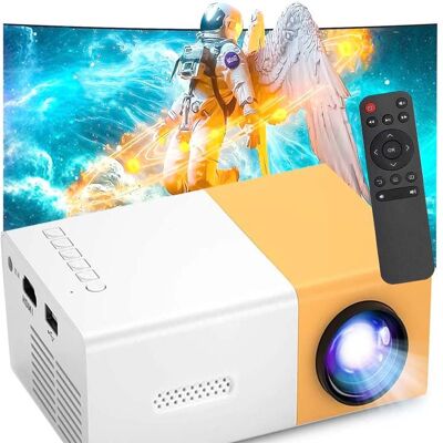 SATIS Mini Projektor LED Przenośny Rzutnik Full Hd Usb Kino Domowe Tv Hdmi Pilot G492 SATIS Mini Projektor LED Przenośny Rzutnik Full Hd Usb Kino Domowe Tv Hdmi Pilot G492