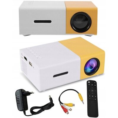 Frahs Mini Projektor Przenośny Rzutnik LCD FULL HD Pilot Frahs Mini Projektor Przenośny Rzutnik LCD FULL HD Pilot