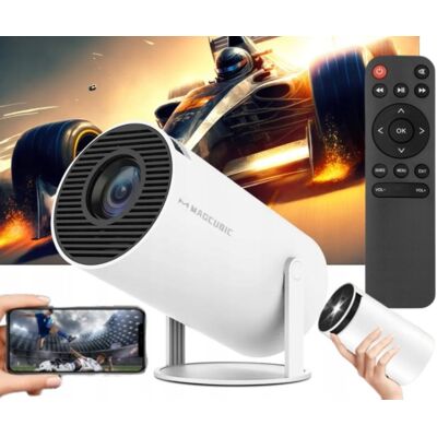 Inny producent Mini Projektor Rzutnik Domowy HD Ready Android TV, USB, HDMI, WI-FI, BT 5.0 Inny producent Mini Projektor Rzutnik Domowy HD Ready Android TV, USB, HDMI, WI-FI, BT 5.0