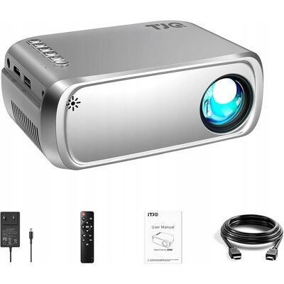 A-4 Tech Mini Projektor TJQ VF270 1080p Full HD, Obsługa 4K, WiFi 2.4/5G, Bluetooth A-4 Tech Mini Projektor TJQ VF270 1080p Full HD, Obsługa 4K, WiFi 2.4/5G, Bluetooth