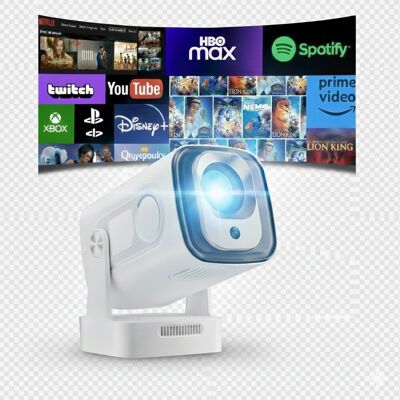 Opticast Smart Home Projector HY 260 PRO Full HD Android11, Autofocus, BT 5 Opticast Smart Home Projector HY 260 PRO Full HD Android11, Autofocus, BT 5