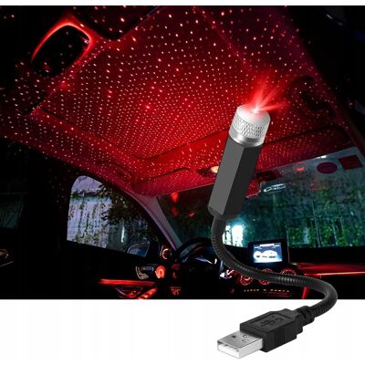 Inny producent OŚWIETLENIE PODSUFITKI LAMPKA LED SAMOCHODU PROJEKTOR CZERWONY NOCNY Inny producent OŚWIETLENIE PODSUFITKI LAMPKA LED SAMOCHODU PROJEKTOR CZERWONY NOCNY