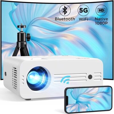 Inny producent PROJEKTOR FULL HD AKIYO 07 9000 LUMENÓW BLUETOOTH WI-FI ZE STATYWEM Inny producent PROJEKTOR FULL HD AKIYO 07 9000 LUMENÓW BLUETOOTH WI-FI ZE STATYWEM