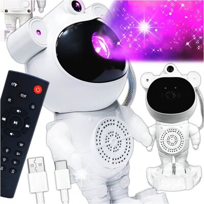 Inny producent PROJEKTOR GWIAZD DLA DZIECI ASTRONAUTA RZUTNIK OCEANU LED LAMPKA GŁOŚNIK / MSX003 Inny producent PROJEKTOR GWIAZD DLA DZIECI ASTRONAUTA RZUTNIK OCEANU LED LAMPKA GŁOŚNIK / MSX003