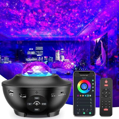 Inny producent PROJEKTOR GWIAZD LED LAMPKA NOCNA GŁOŚNIK BLUETOOTH IDEALNIE USYPIA DZIECI Inny producent PROJEKTOR GWIAZD LED LAMPKA NOCNA GŁOŚNIK BLUETOOTH IDEALNIE USYPIA DZIECI