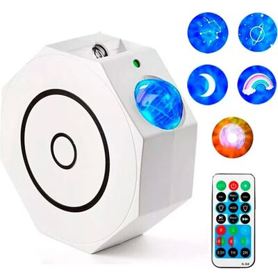 Inny producent Projektor Gwiazd Nieba Lampka Nocna Rzutnik Laserowy Dla Dzieci 3D + Pilot Inny producent Projektor Gwiazd Nieba Lampka Nocna Rzutnik Laserowy Dla Dzieci 3D + Pilot