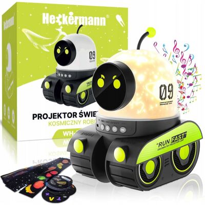 Inny producent PROJEKTOR GWIAZD RZUTNIK LAMPKA NOCNA LED GŁOŚNIK BLUETOOTH ROBOT 12 WZORÓW / WH-E03 Robot Inny producent PROJEKTOR GWIAZD RZUTNIK LAMPKA NOCNA LED GŁOŚNIK BLUETOOTH ROBOT 12 WZORÓW / WH-E03 Robot