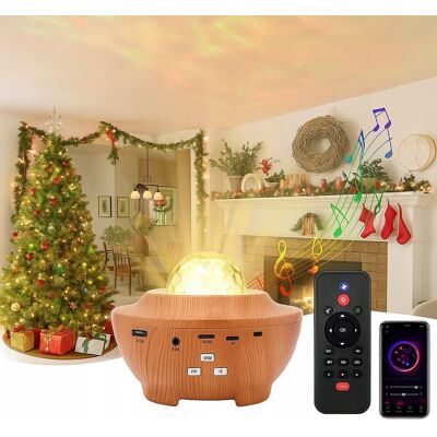 Inna producent Projektor Gwiazd Rzutnik Lampka nocna Oświetlenie gwiazd LED z głośnikiem Inna producent Projektor Gwiazd Rzutnik Lampka nocna Oświetlenie gwiazd LED z głośnikiem