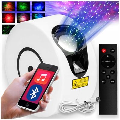Gockowiak PROJEKTOR GWIAZD RZUTNIK NIEBA LAMPKA NOCNA 3D BT GŁOŚNIK BLUETOOTH + PILOT Gockowiak PROJEKTOR GWIAZD RZUTNIK NIEBA LAMPKA NOCNA 3D BT GŁOŚNIK BLUETOOTH + PILOT