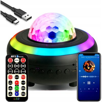 Inny producent PROJEKTOR GWIAZD STAR LAMPKA NOCNA LED USB + PILOT Inny producent PROJEKTOR GWIAZD STAR LAMPKA NOCNA LED USB + PILOT