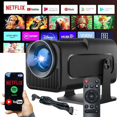 Magcubic PROJEKTOR HY320 PRO RZUTNIK 4K ANDROID LED WIFI PRZENOŚNY FULL HD PREZENT Magcubic PROJEKTOR HY320 PRO RZUTNIK 4K ANDROID LED WIFI PRZENOŚNY FULL HD PREZENT