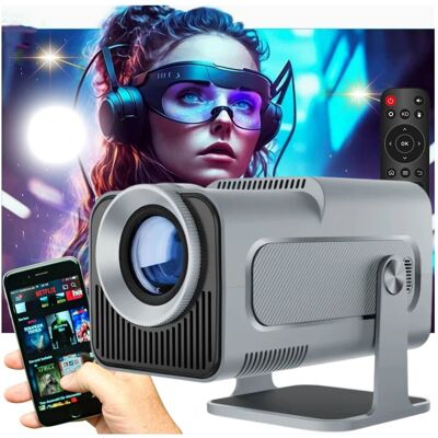 Magcubic Projektor Led Android Tv 4K Smart Full Hd Wifi Bluetooth Netflix Disney+ Magcubic Projektor Led Android Tv 4K Smart Full Hd Wifi Bluetooth Netflix Disney+